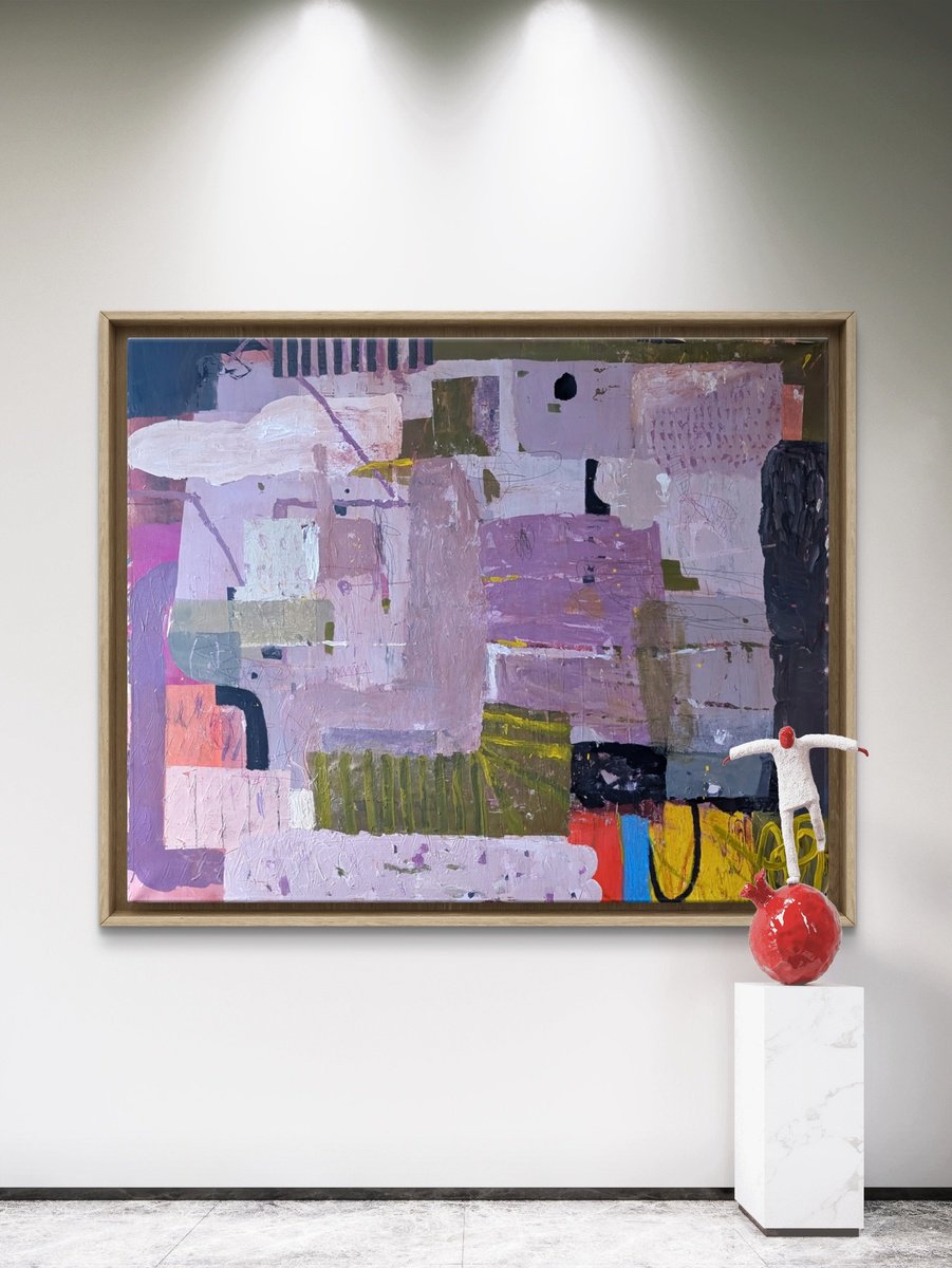 Memory In Blocks By Jenny Furman, 46 X 37, Artwork For Sale On Artfinder