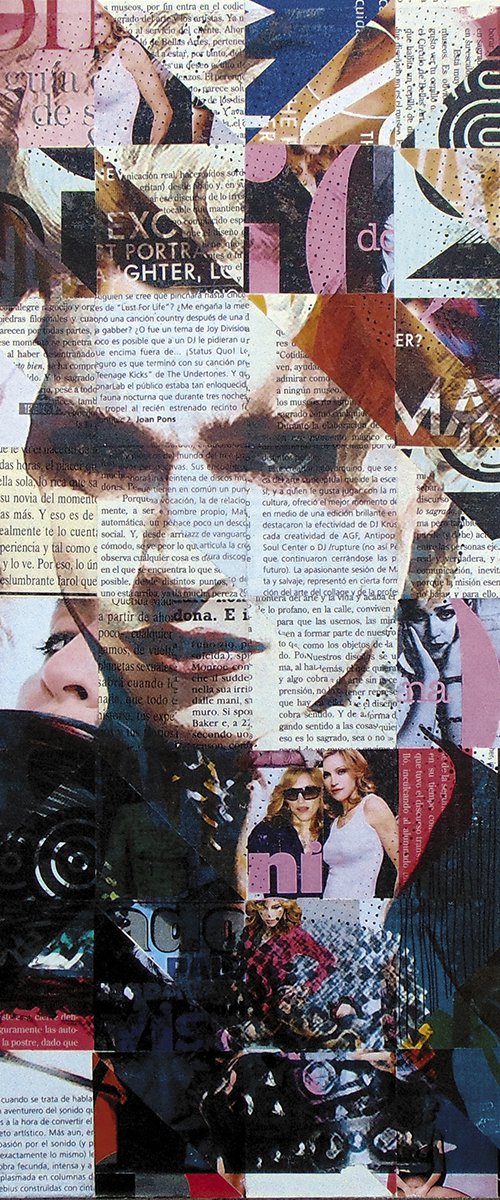 Collage_08_40x40_Madonna by Manel Villalonga
