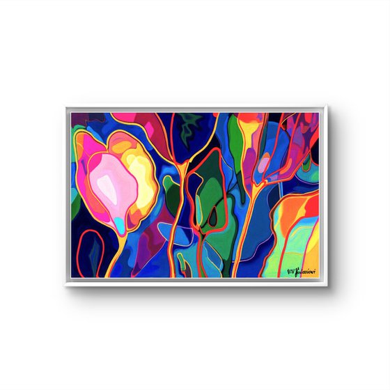Jazz Style Flowers #1