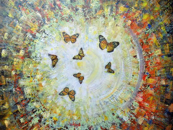 Dance of butterflies