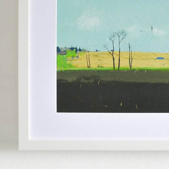 Land in spring