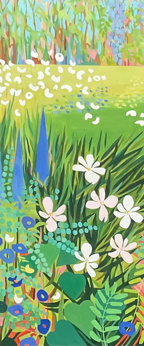 Flower Garden V by Christine Harrison