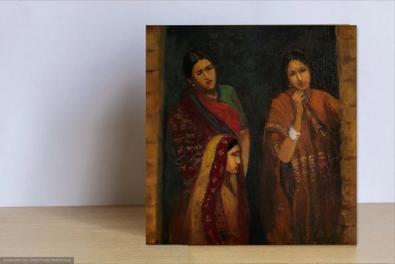 Three Rustic Women of India