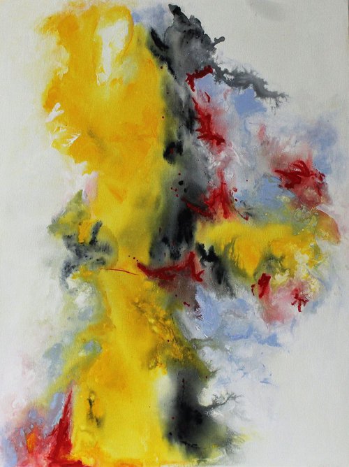 Yellow yes 3 by Paula Berteotti