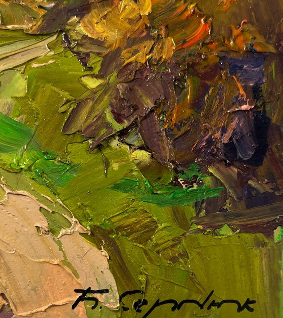 Road through the Autumn Forest