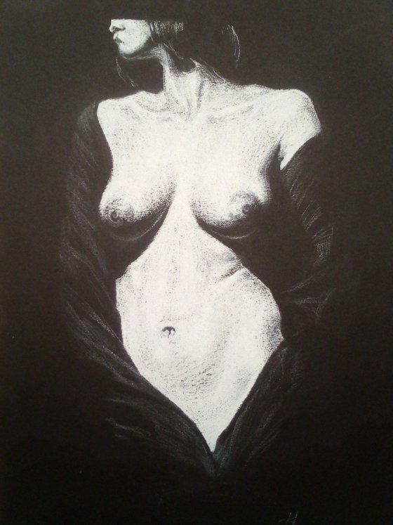 Nude noir #266 (21X29)cm