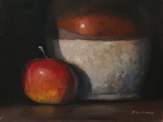 Apple and Pitcher