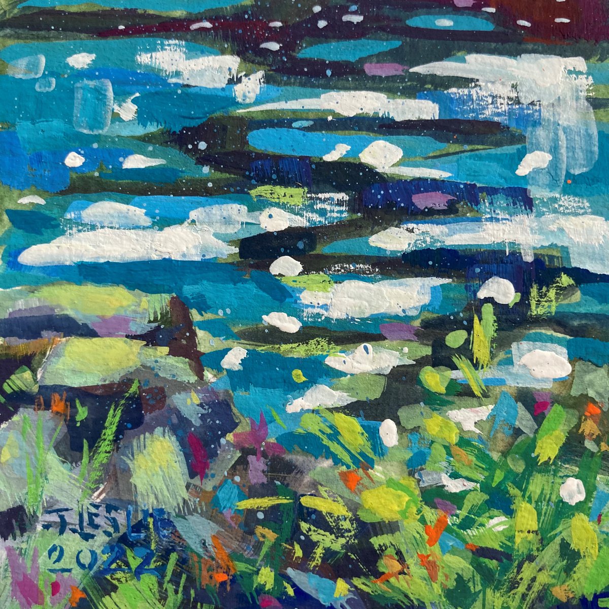 Impressionistic Painting , Water