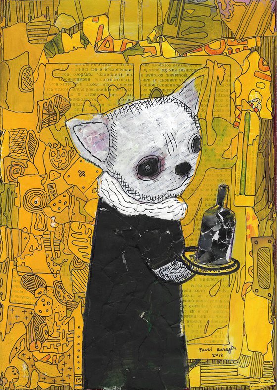 Drinking dog #6