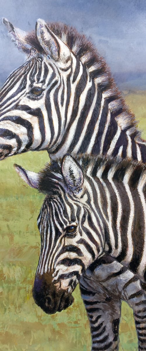 Free in the savanna by Gabriel Hermida
