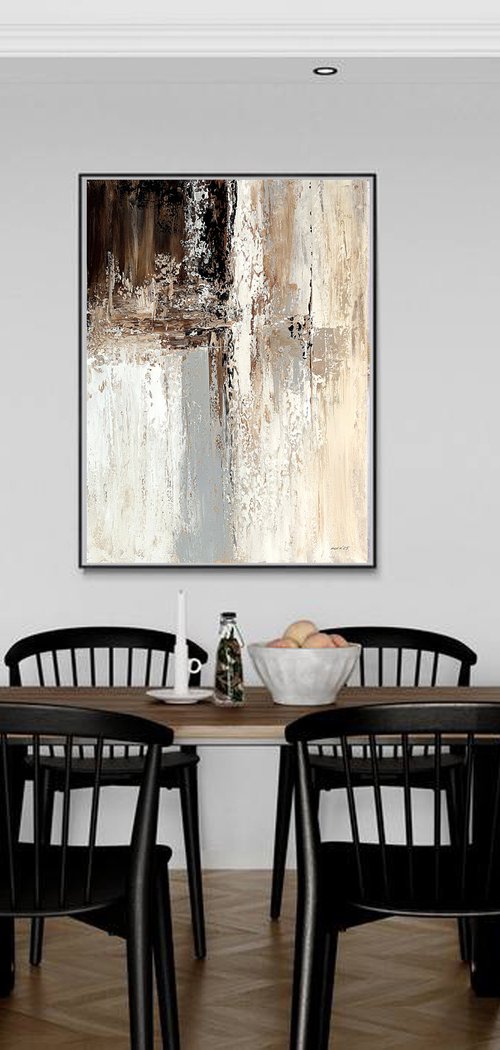 Whispers of Earth abstract by Tatiana Malinovscaia