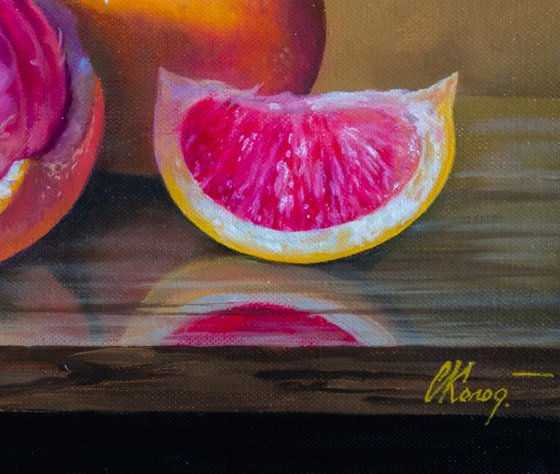 Still Life with Grapefruit