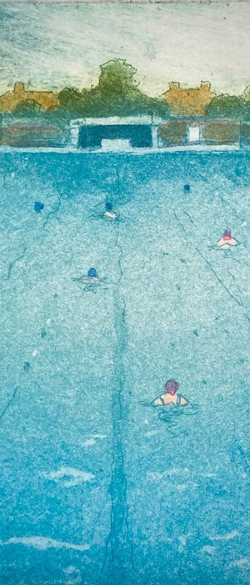 Charlton Lido, Mini by Rebecca Denton