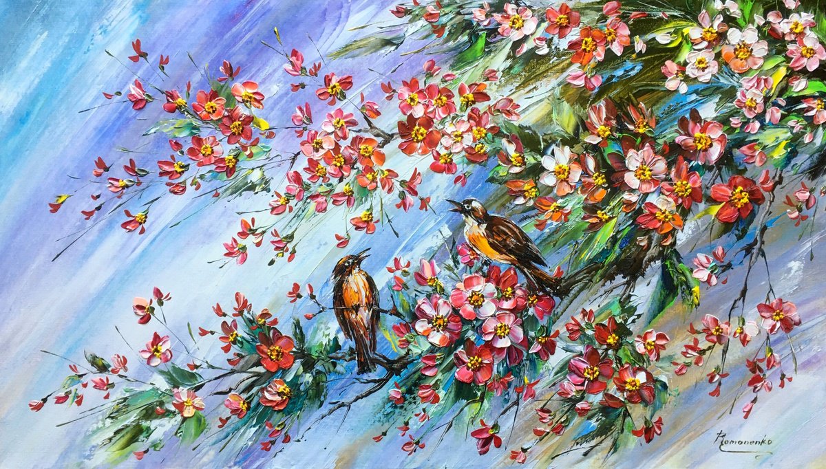 Happy Couple By Olena Romanenko, 28 X 16, Artwork For Sale On Artfinder