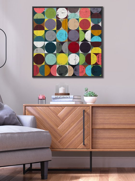 Vintage Spheres No 13 (Framed)