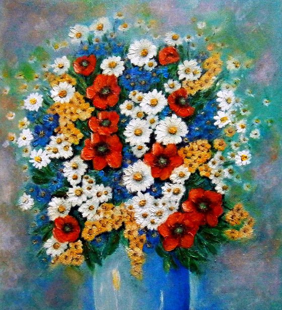 Bouquet of meadow flowers 9