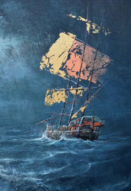 " Harbor of destroyed dreams - Storms pass ,.... Don't give up on your Dreams "