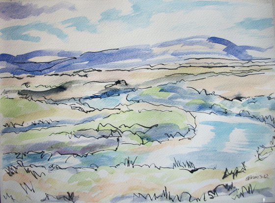 The upper river Taw, Dartmoor