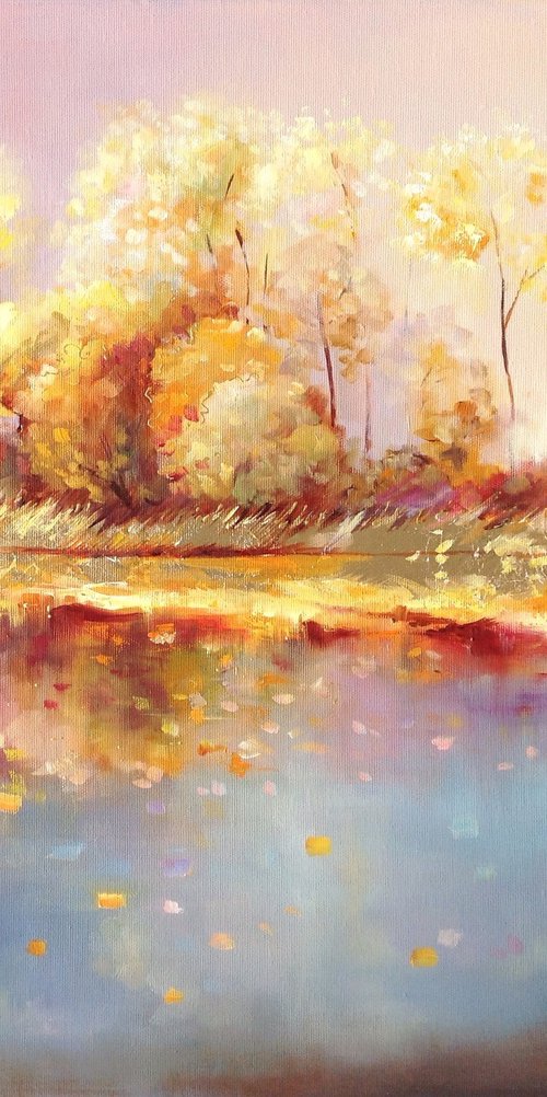 Gold autumn by Olena Hontar