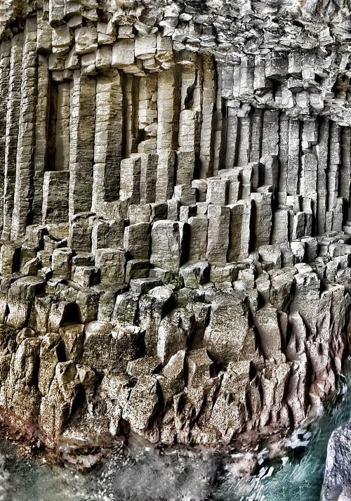 Seascape - Fingal's Cave, Isle of Staffa, Scotland by MBK Wildlife Photography