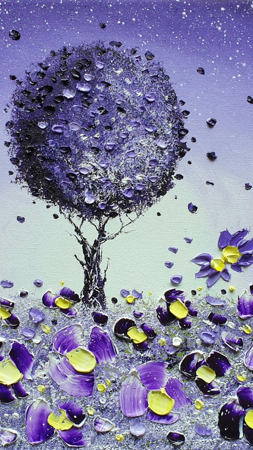 "Divine Tree & Flowers in Love" by Phil Broad