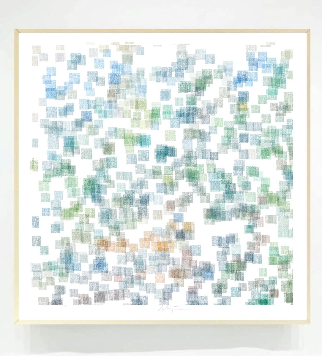 Impressionistic Giclee Print , Cezanne Landscape I By Alejos, 32 X 32, Artwork For Sale On Artfinder