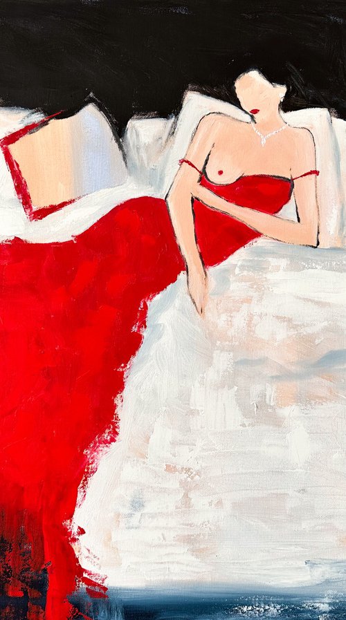In a Hotel Room After a Boring Soirée by Kristina Mallen
