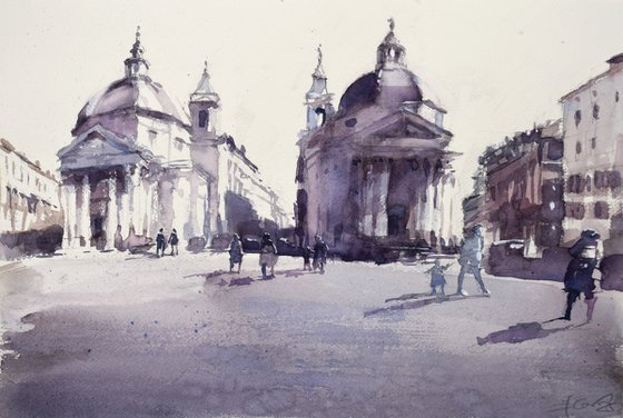 Rome,  Piazza del Popolo