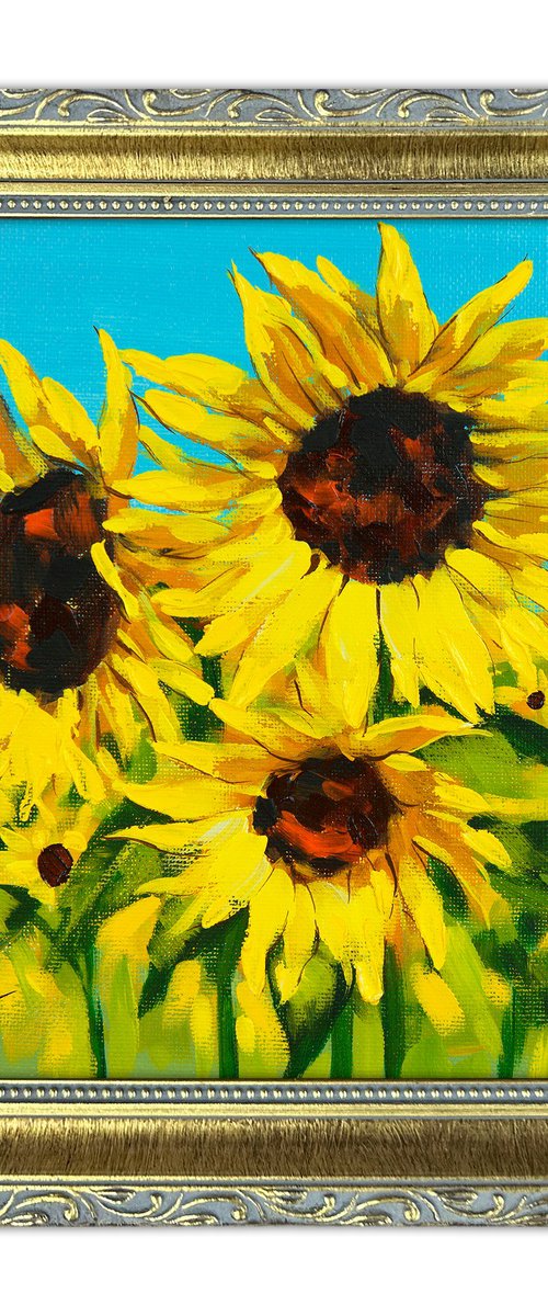 Sunflowers by Irina Redine