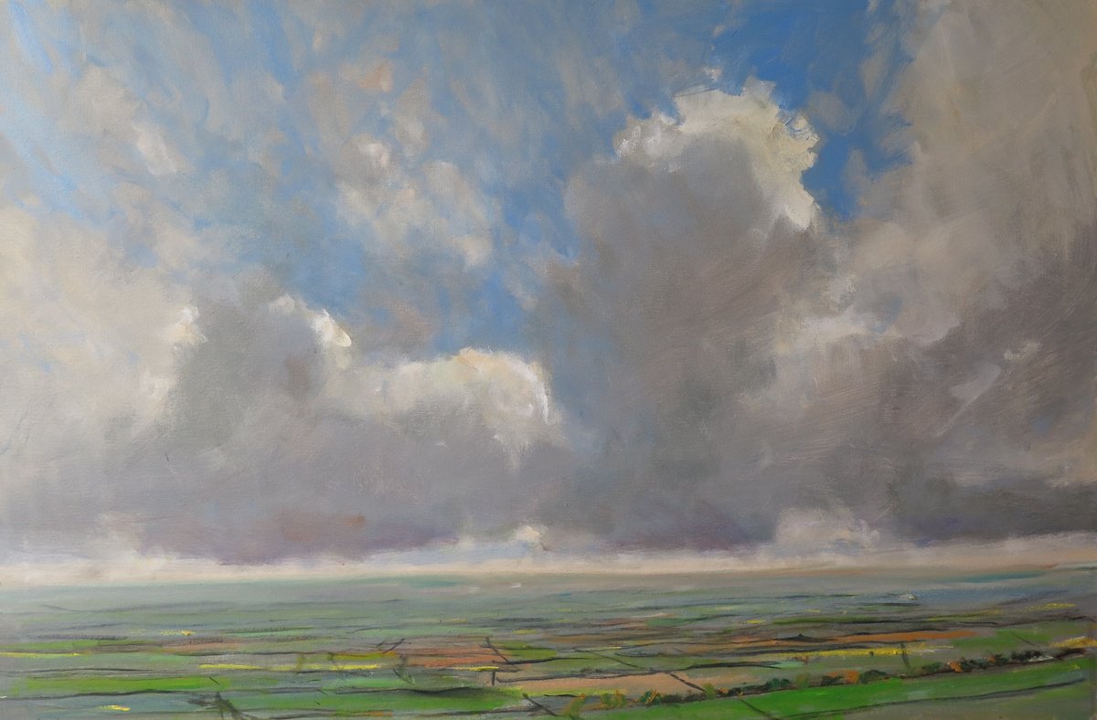 Wolds Sky, May 5 by Malcolm Ludvigsen