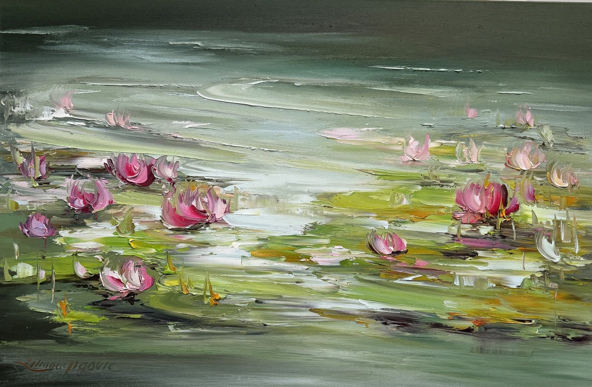 Water lilies No 180 by Liliana Gigovic