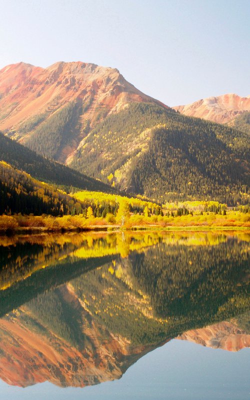 Crystal Lake and Red Mountain by Alex Cassels