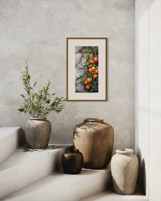 Whispers Through the Wall - Oranges