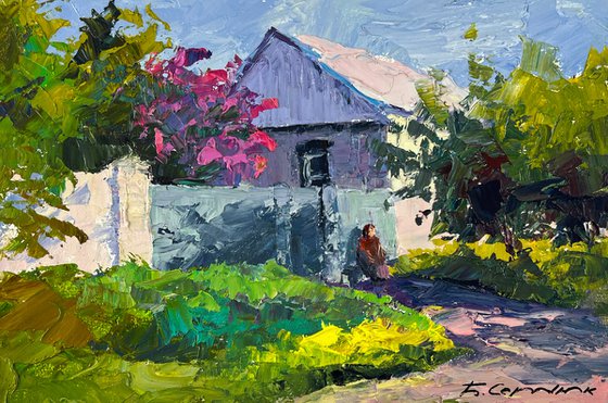 Spring in Front of the House