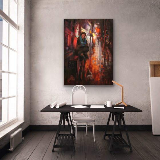 Evening Walk in Soho