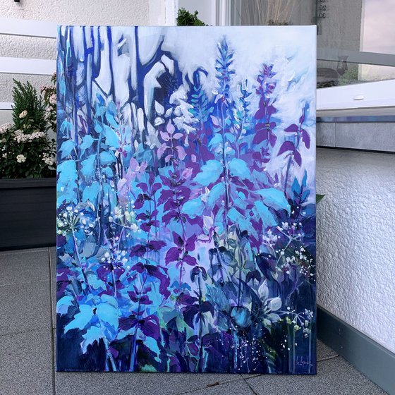 Blue garden