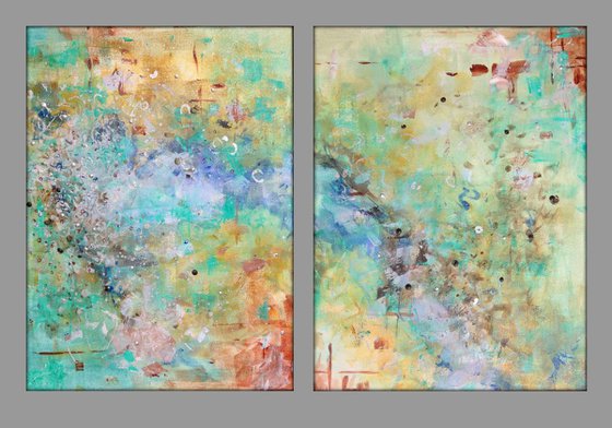 Nebula Medianoche | Diptych