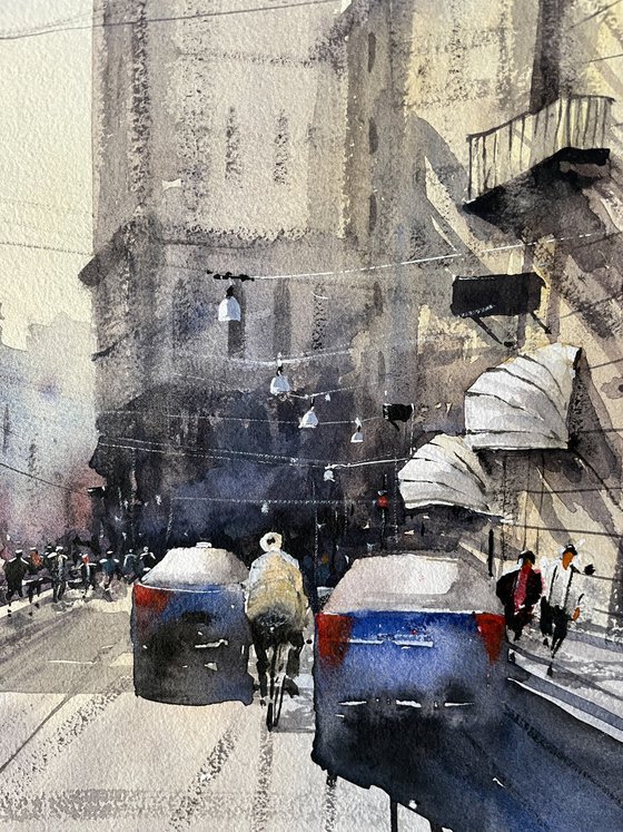 Italy street scene