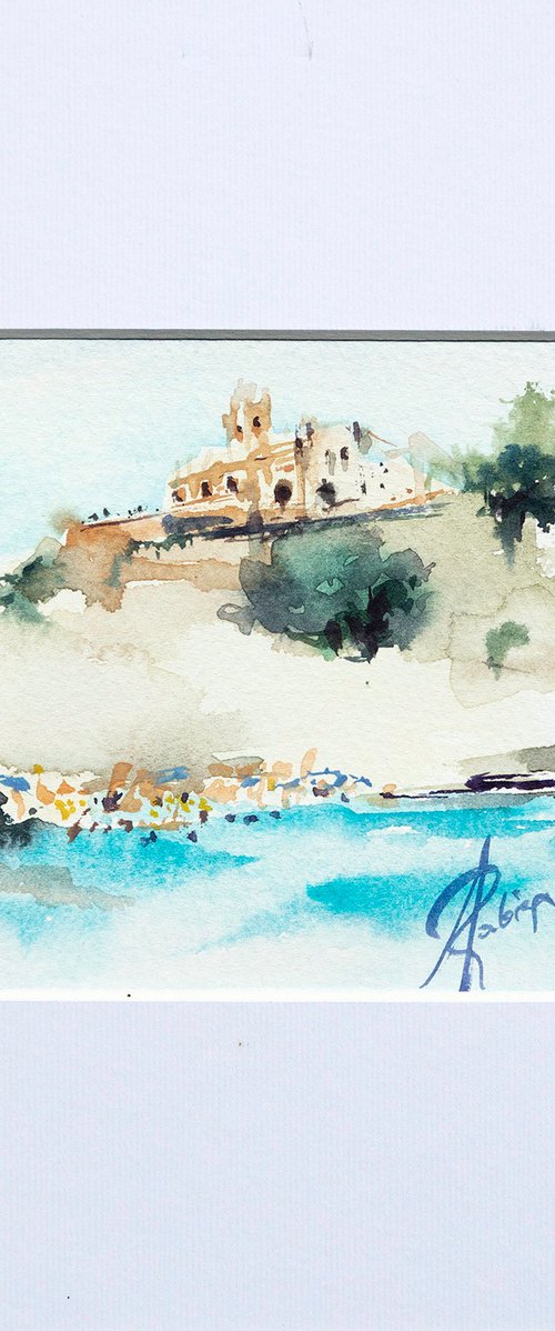 Calabria Tropea old town by Andrzej Rabiega