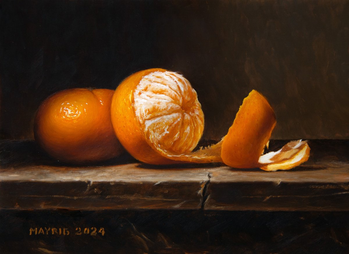 Juicy mandarins by Mayrig Simonjan