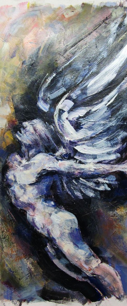 Blindfold Angel2 by John Sharp