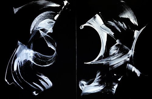 The Inevitable Conclusion Diptych by Newel Hunter