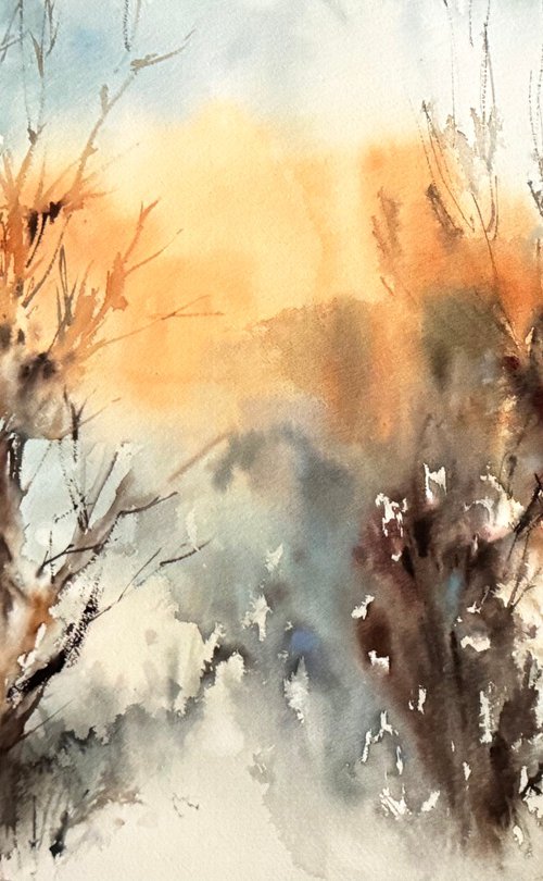 Winter Trees by Sophie Rodionov