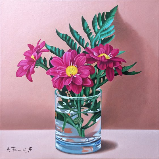 Still Life with Chrysanthemums