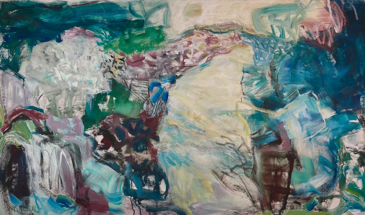 Advancing Shadows By Nancy J. Mclaughlin, 54 X 32, Artwork For Sale On Artfinder
