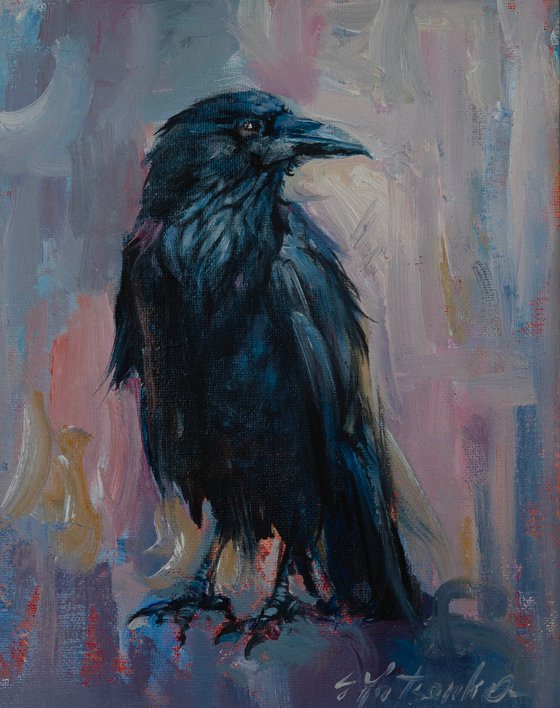 Crow-like bird