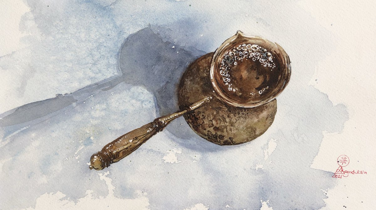 Turkish coffee #5 by Larissa Rogacheva