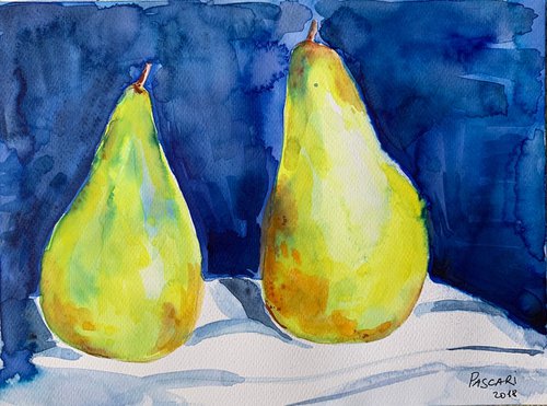 Two pears by Olga Pascari