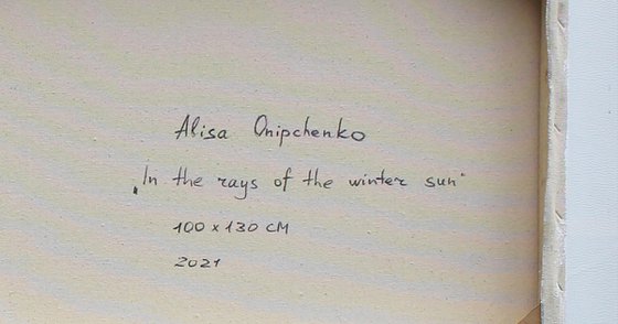 In the rays of the winter sun