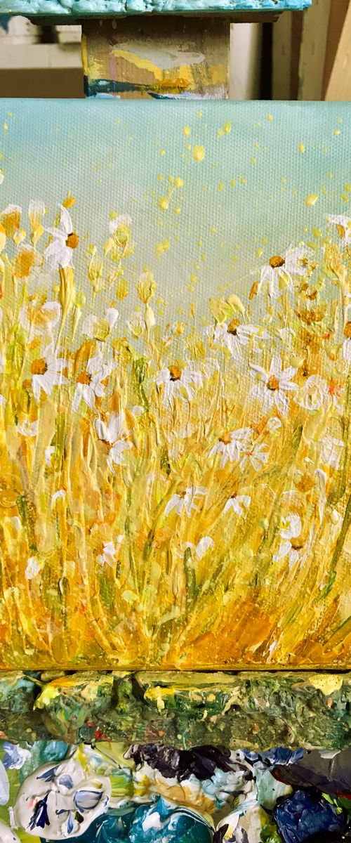 mini daisy meadow by Emma Sian Pritchard